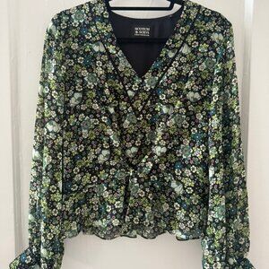 Scotch & Soda TIe-Waist Blouse